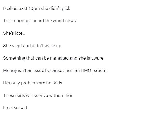 Pregnant mum with low BP d!es after refusing to stay in the hospital to be monitored because her other kids were all by themselves at home