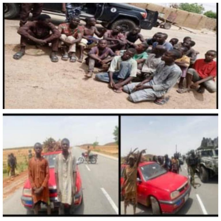 Troops rescue 19 kidnap victims in Zamfara and Katsina states