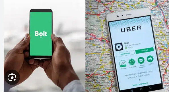 Bolt and Uber