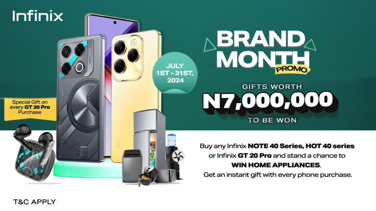 Infinix Nigeria Celebrates Brand Month with Exciting Discounts and Prizes