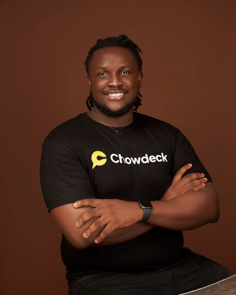 Co-Founder and Chief Executive Officer at Chowdeck, Femi Aluko