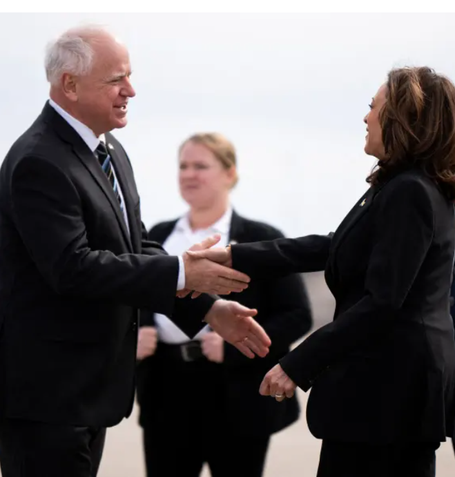 Kamala Harris names Minnesota governor Tim Walz as running mate