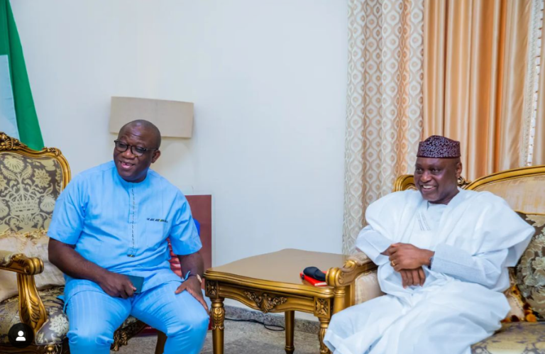 Kayode Fayemi & Biodun Oyebanji