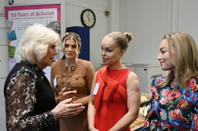 Violence against women might not be eradicated in my lifetime - Queen Camilla